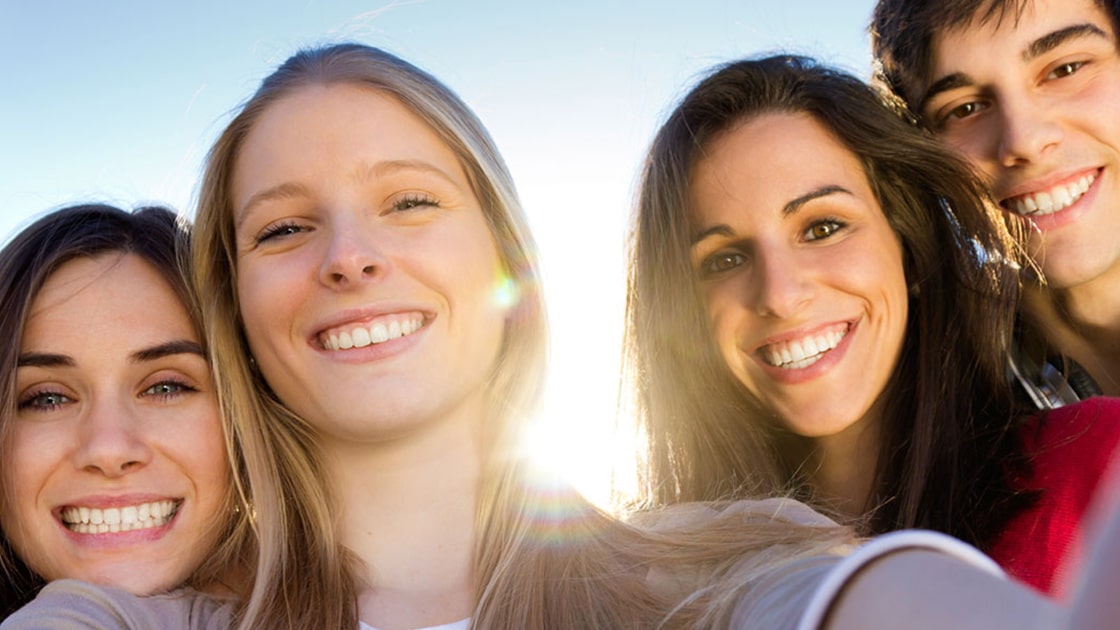Teen friends photo